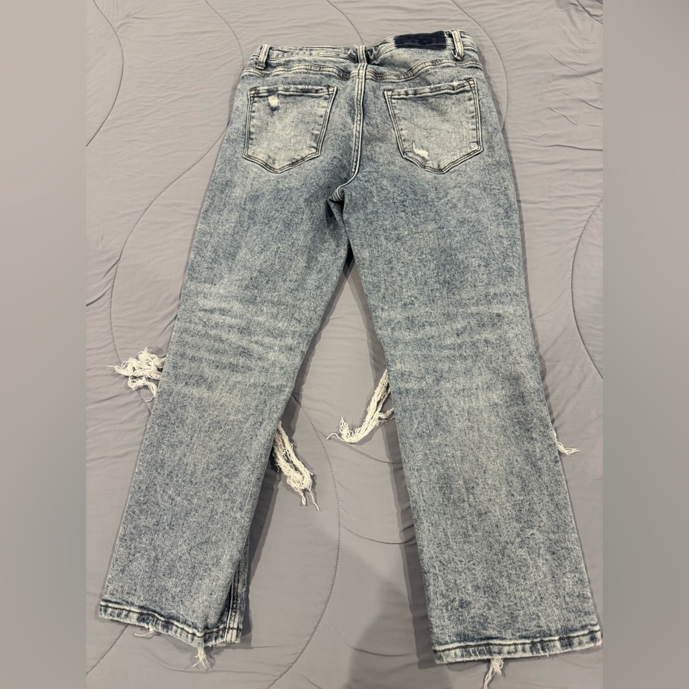 Lovervet Distressed High-Rise Women's Jeans - Picture 2 of 3